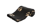 Psy - Trixie Beany blanket fleece 100 × 70 cm black - TX37192
