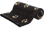 Psy - Trixie Barney blanket fleece 150 × 100 cm black/beige - TX37182