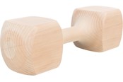 Psy - Trixie Wooden retrieving dumbbell angular 25 cm approx. 650 G - TX3224