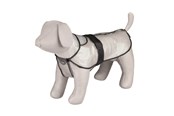 Psy - Trixie Tarbes raincoat S: 34 cm transparent/black piping - TX3001