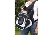 Psy - Trixie Savina front carrier 30 × 33 × 26 cm black/grey - TX28941