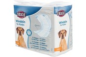 Psy - Trixie Diapers for Male Dogs L–XL: 60–80 cm (12-Pack) - TX23643