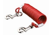 Psy - Trixie Linka uwięzi ze spiralnym kablem do 50kg 5m *DEMO* - TX22945
