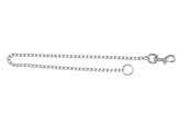 Psy - Trixie Chain leash M–L: 80 cm/3.0 mm - TX21962