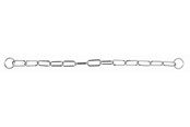 Psy - Trixie Chain Collar L-XL 58cm 4mm - TX2151