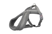 Psy - Trixie Premium touring harness M: 45–80 cm/25 mm graphite - TX203916