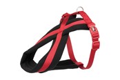 Psy - Trixie Premium touring harness S: 35–65 cm/20 mm red - TX203703