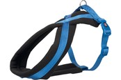 Psy - Trixie Premium touring harness S: 35–65 cm/20 mm royal blue - TX203702
