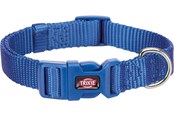 Psy - Trixie Premium collar S: 25–40 cm/15 mm royal blue - TX202202