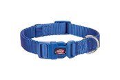 Psy - Trixie Premium collar M–L: 35–55 cm/20 mm royal blue - TX201602