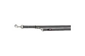Psy - Trixie Premium adjustable leash XS: 2.00 m/10 mm graphite - TX201316