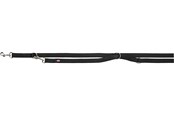 Psy - Trixie Premium adjustable lead double-layered XS: 2.00 m/10 mm black - TX201001