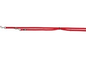 Psy - Trixie Premium adjustable lead double-layered L–XL: 2.00 m/25 mm red - TX200903