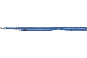 Psy - Trixie Premium adjustable lead double-layered M–L: 2.00 m/20 mm royal blue - TX200802
