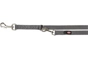 Psy - Trixie Premium adjustable lead XS–S: 2.00 m/15 mm graphite - TX200416