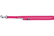 Psy - Trixie Premium adjustable leash XS–S: 2.00 m/15 mm fuchsia - TX200411