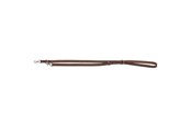 Psy - Trixie Rustic fatleather adjustable Leash L–XL: 2.00 m/25 mm dark brown - TX19003