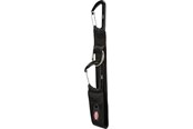 Psy - Trixie Universal belt strap mounteneer carabiner 30 cm/38 mm black - TX12775