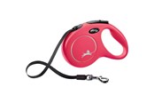Psy - Flexi New CLASSIC M/L leash 5 m red - H7847R