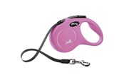 Psy - Flexi New Classic S leash 5 m pink - H7846P