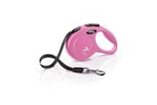 Psy - Flexi New CLASSIC XS Tape Leash 3m 12kg Pink - H7845P