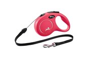 Psy - Flexi New CLASSIC S Leash 8 m red - H7843R