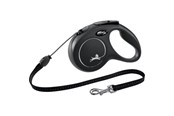Psy - Flexi New CLASSIC M Leash 5 m black - H7842S