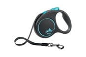 Psy - Flexi Black Design S leash 5 m 15 kg blue - H78014L