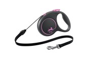 Psy - Flexi Black Design M leash 5 m 20 kg pink - H78013P
