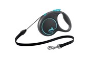 Psy - Flexi Black Design M leash 5 m 20 kg blue - H78013L