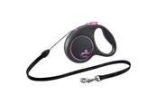 Psy - Flexi Black Design S leash 5 m 12 kg pink - H78012P