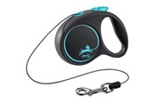 Psy - Flexi Black Design XS leash 3 m 8 kg blue - H78011L