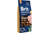Psy - Brit Premium by Nature Adult Medium Breed 15kg - 8595602526376