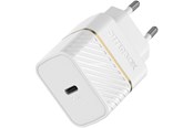 Telefon - Adapter i Ladowarka - OtterBox EU Wall Charger 20W - 1X USB-C 20W USB-PD White - 78-80349