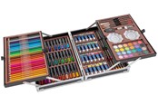 Artykuly Artystyczne & Rzemieslnicze - Nassau Art set 145 pcs in metal box - black - AR0945/GE