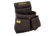 Odziez robocza BHP i akcesoria - Stanley Leather Double Nail Pocket Pouch - STST1-80116