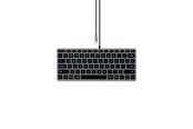 Klawiatura - Satechi Slim W1 Backlit (US English Layout) - Klawiatury - Angielski (US) - Czarny - ST-UCSW1M