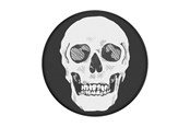 Telefon - Inne akcesoria - PopSockets Shaky Bones White - 804374