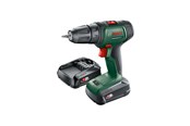 Wiertarka i śrubokręt elektryczny - Bosch Universal Drill 18V Cordless Impact Driver + 2X1.5AH - 06039D4002