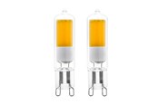 Zarówka LED - EGLO Żarówka światła LED 2W/830 200 lumen 2-pack G9 - 110152