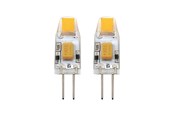 Zarówka LED - EGLO Żarówka światła LED 1.2W/827 100 lumen dimmable 2-pack G4 - 110158