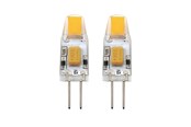 Zarówka LED - EGLO Żarówka światła LED 1.8W/827 200 lumen dimmable 2-pack G4 - 110159