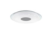 Inteligentny dom - EGLO LANCIANO-Z ceiling lamp Ø450 mm white with crystal effect - 900083