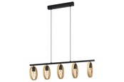 Lampy - EGLO IPSDEN oprawa wisząca, brązowy - 43552