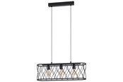 Lampy - EGLO GILTSPUR oprawa wisząca, czarny - 43554