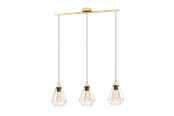 Lampy - EGLO TARBES oprawa wisząca, mosiądz szczotkowany - 43682