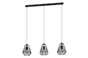 Lampy - EGLO STYPE oprawa wisząca, czarny - 43693