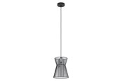 Lampy - EGLO MASETA oprawa wisząca, czarny-transparentny - 99633