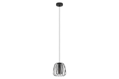 Lampy - EGLO FLORESTA oprawa wisząca, czarny-transparentny - 99705