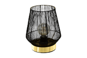 Lampy - EGLO ESCANDIDOS oprawa stołowa, czarny, złoty - 99808